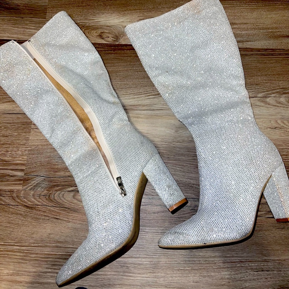 Sparkly boots